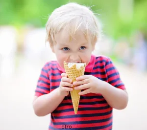 Helados, azúcar y verano
