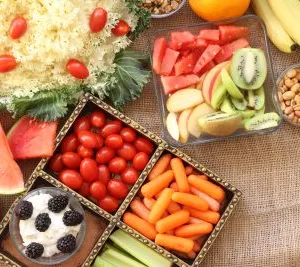 Alimentación en verano en niños